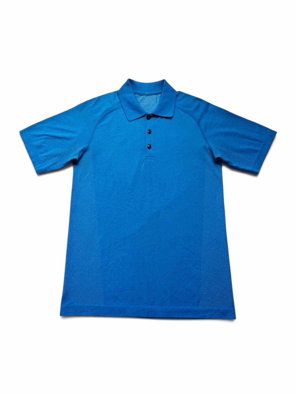 ★ Lululemon Bright Blue Elevated Basic Seasonal Staple Athletic Polo Shirt S ★